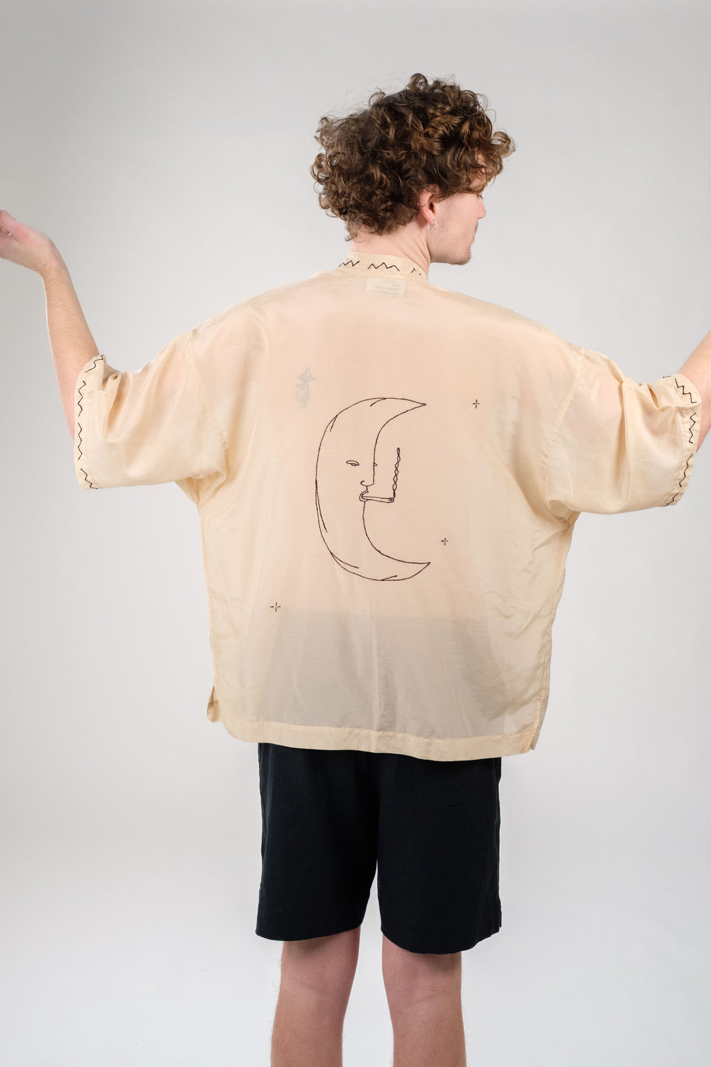 KIMONO SHIRT TAROT “THE MOON”