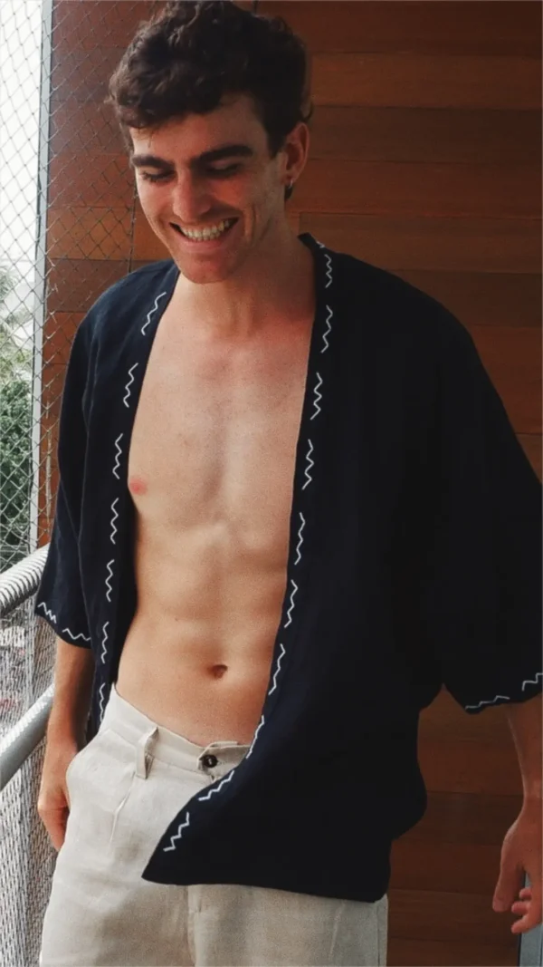 kimono shirt tarot the moon
