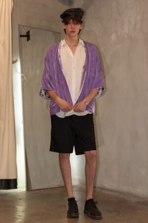 blueberry kimono shirt